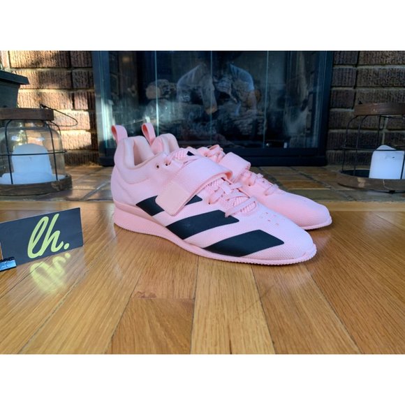 Size 12.5 W / 11 M Adidas Adipower 2 Athletic Weightlifting Shoes G54642 - Picture 3 of 5